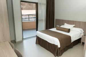 Katil atau katil-katil dalam bilik di Hotel Acapulco Benidorm