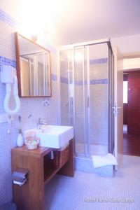 
Een badkamer bij Hotel Rural Casa Lugo
