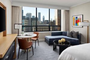 Posezení v ubytování The Ritz-Carlton, Chicago