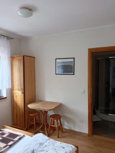 Postel nebo postele na pokoji v ubytování Noclegi u Weroniki