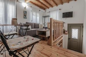 Posezení v ubytování Cicones Boutique Apartments