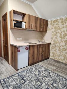 Küche/Küchenzeile in der Unterkunft Вiлла Тераса