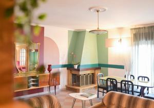 Posezení v ubytování B&b Apartment 1970