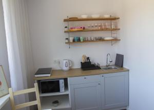Kuchnia lub aneks kuchenny w obiekcie Apartament Plaża Zachodnia - 400 m do morza