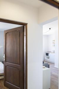 Łóżko lub łóżka w pokoju w obiekcie Apartament Plaża Zachodnia - 400 m do morza