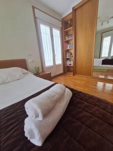 Postel nebo postele na pokoji v ubytování Preciosa casa en Ribadeo