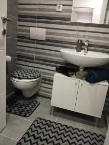 Kopalnica v nastanitvi Apartman Green!!