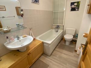 Kúpeľňa v ubytovaní Appartement paisible à Châtel avec Multi Pass dès 3€/jour, proche centre et jardin d'enfants - FR-1-693-12