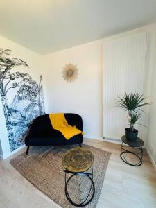 Posezení v ubytování Bel appartement coeur de Vannes