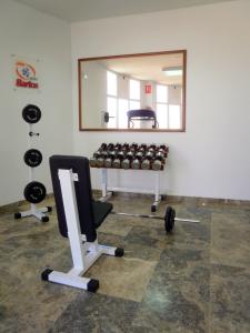 Fitness centrum a/nebo fitness zařízení v ubytování Hotel Bartos