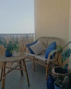 La Terrazza di Empedocle的休息区