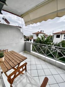 Balkón alebo terasa v ubytovaní Anthonas House