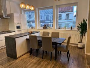 Kuchyň nebo kuchyňský kout v ubytování Apartmán až pro 8 osob