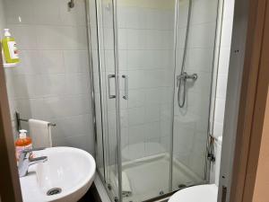 Kúpeľňa v ubytovaní Hostal ARS