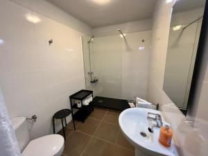 Kúpeľňa v ubytovaní Hostal ARS