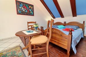 Postel nebo postele na pokoji v ubytování Fancy Apartments Marco