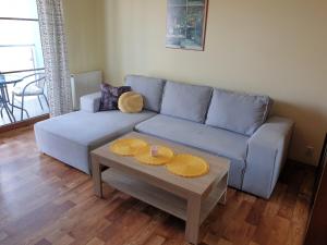 Część wypoczynkowa w obiekcie Apartament Konrad w centrum 600 m od morza