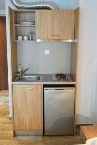 Dioscuri Deluxe Apartments的厨房或小厨房