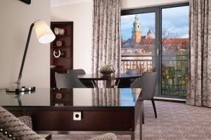 Posezení v ubytování Sheraton Grand Krakow