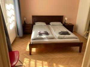 Posteľ alebo postele v izbe v ubytovaní A10 Budapest Center Aparthotel