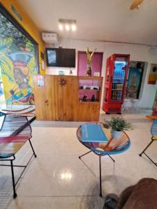 Posezení v ubytování Hostel Shalom Adonai
