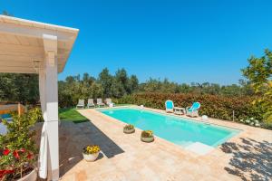 The swimming pool at or close to Trullo Milù with Pool