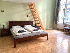Posteľ alebo postele v izbe v ubytovaní A10 Budapest Center Aparthotel