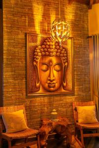 Кът за сядане в Shiva Boutique Hotel - Praia do Rosa