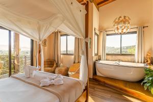 Легло или легла в стая в Shiva Boutique Hotel - Praia do Rosa