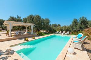 The swimming pool at or close to Trullo Milù with Pool