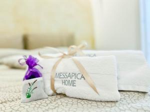 Postel nebo postele na pokoji v ubytování Messapica Home