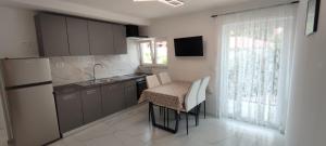 Kuhinja oz. manjša kuhinja v nastanitvi Apartments INBOX