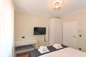 Posteľ alebo postele v izbe v ubytovaní Villa Suzana with Heated Pool and outdoor billiards