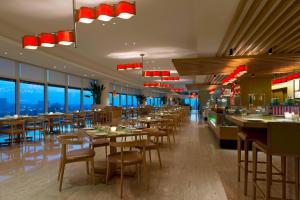A restaurant or other place to eat at The Westin Mumbai Garden City
