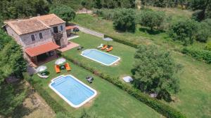 Zahrada ubytování Stone Made Private Pool Villas Kriopigi