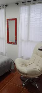 Posezení v ubytování Dulce hogar baño compartido