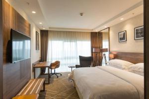 TV/trung tâm giải trí tại Sheraton Novi Sad