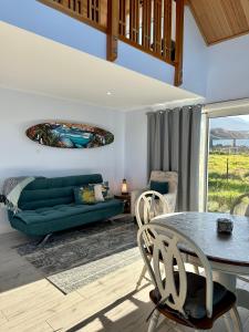 Posezení v ubytování White Caps Kaikoura Farmstay