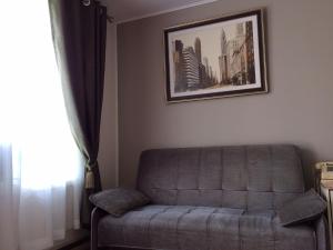 Зона вітальні в Motel de la Pente Douce