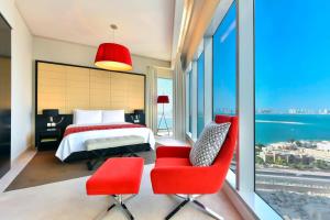 Letto o letti in una camera di W Doha