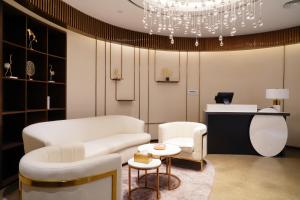 Istumisnurk majutusasutuses The Five Residences Hanoi