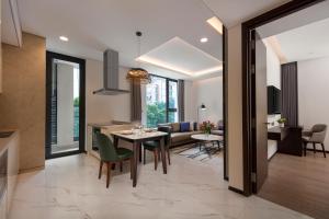 Istumisnurk majutusasutuses The Five Residences Hanoi