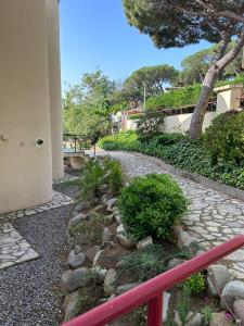 Zahrada ubytování Apartamento Vacacional en Platja D'Aro