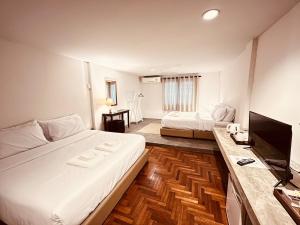 Ένα ή περισσότερα κρεβάτια σε δωμάτιο στο Baingern Living Place