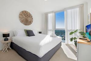 Gold Coast şehrindeki Ocean Views Apartment in Southport Central tesisine ait fotoğraf galerisinden bir görsel