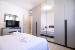 Postel nebo postele na pokoji v ubytování DD HOUSE Family Holiday Apartment