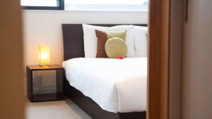 Cama o camas de una habitación en Powder Haven