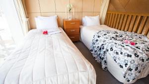 Cama o camas de una habitación en Yotei Cottage