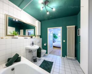 Koupelna v ubytování Casa Wimpina - geschmackvolles Appartement im Herzen der Altstadt