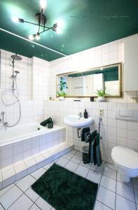 Koupelna v ubytování Casa Wimpina - geschmackvolles Appartement im Herzen der Altstadt